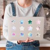 50 Pcs 3D Star Stickers, Little Stars Stickers for Kids
