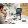 PureMounts Laptop Stand, Ultra-Slim, Ergonomic Aluminium Notebook Holder with Ventilation