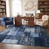 DweIke Washable Area Rugs 4x6 for Living Room, Modern Geometric