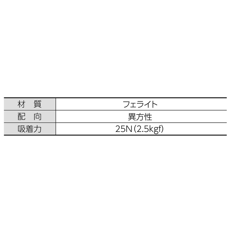 シンワ測定(Shinwa Sokutei) マグチップ ヨーク付き 角型 E-2 26×23 2ヶ入 73502
