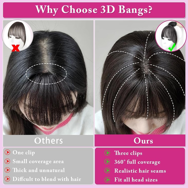 Afrodiva Hair Toppers for Women Real Human Hair Clip in