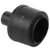 Microscope Lens Adapter, T2-FX Metal Eyepiece Adapter Ring Converter for