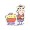 Small Planet Crayon Shin-chan x Pom Pompudding Character Sticker Bo-chan