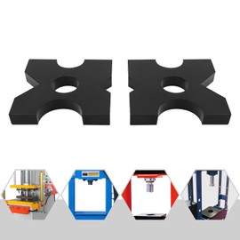 Arbor Press Plate, Shop Metal Press Plates, H Frame Hydraulic Shop Press Plate 4 Notch for 44092.45lbs and 70547.92 lbs Presses