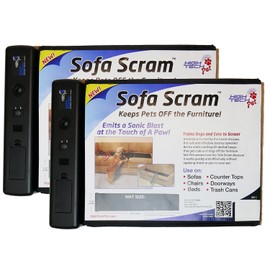Sofa Scram Sonic Deterrent/Repellent for Dogs and Cats (2 Pack)