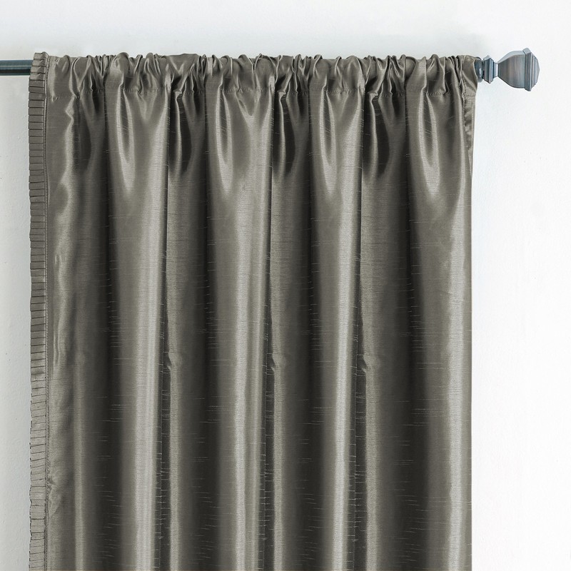 Elrene Home Fashions Versailles Room-Darkening Faux-Silk Waterfall Window Valance, Accessory