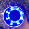 2Pcs Boat Cup Holder, Stainless Steel Blue LED Cup Drink