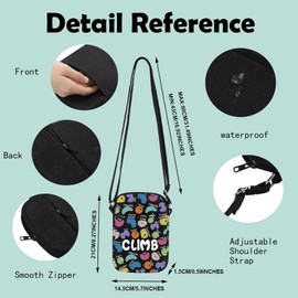 Rock Climber Gift Rock Climbing Crossbody Bag Climb Gift Rock Climbing Bouldering Lover Gift (CLIMBCrossbody)