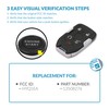 Keyless2Go Replacement for 3 Button Proximity Smart Key for GMC