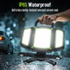 SYLSTAR 30W Rechargeable Work Light, 3000LM Magnetic LED Work Light