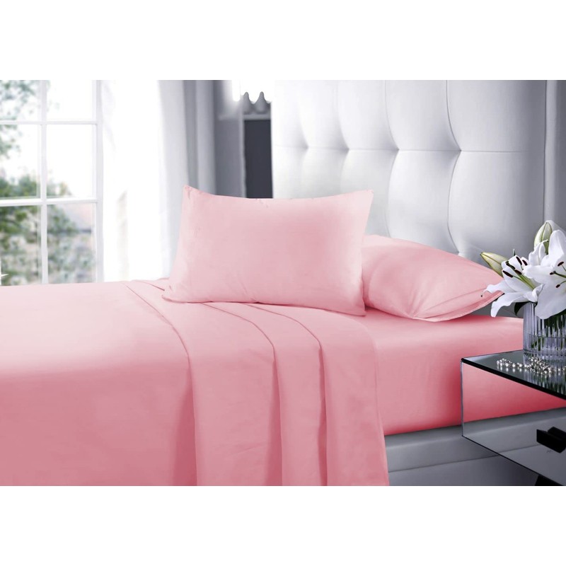 Comfort Collections Fitted Bed Sheet With FREE MATCHING 2 X
