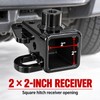 Ram 1500 2 Inch Rear Bumper Trailer Hitch Receiver, Heavy