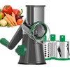 Ourokhome Rotary Cheese Grater Hand Crank, Kitchen Shredder Speed Mandolin
