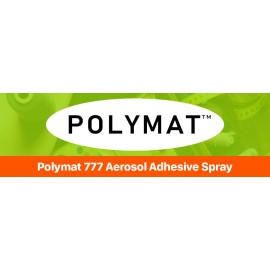 Polymat 10FT x 45" +1 -CAN 777 GLUE, Black BLK01 Polymat Series 25 Latex Backed Carpet