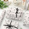 FYSUIMU Bow Wrapping Paper -Mini Roll- 17 Inch x 32.8Ft
