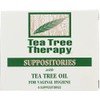 Tea Tree Therapy Suppositories, with Tea Tree Oil, 2gm, 6