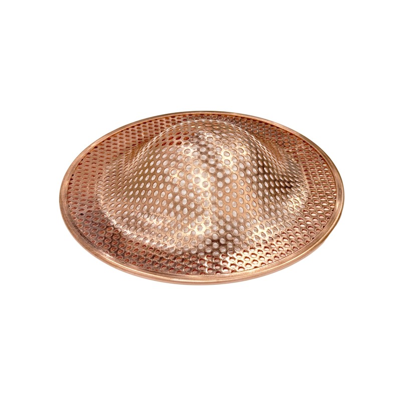LuLuPaL Pure Copper Hair Catcher for Unit Baths, Drain Opening,