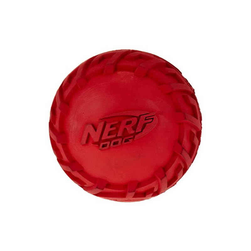 NERF Ball Tire with Whistle for Dog Size M random