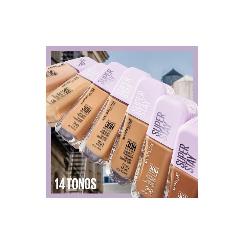 Maybelline Base De Maquillaje Superstay Lumi Matte 132
