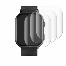Savvies Pack of 4 Full Screen Protectors for Yuede Smartwatch 2 Inch Full Cover Screen Protector Film [3D Curved, Transparent, Anti-Fingerprint]