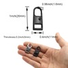 Zipper Pull Tab Replacement Metal Zipper Handle Mend Fixer for