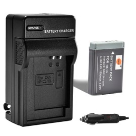 DSTE NB13L NB-13L Battery and Charger Kit Compatible with Canon PowerShot SX740 HS SX620 HS SX720 HS SX730 HS G7 X Mark II G9X Mark II G5X G7X G9X G1 X Mark III G5 X Mark II