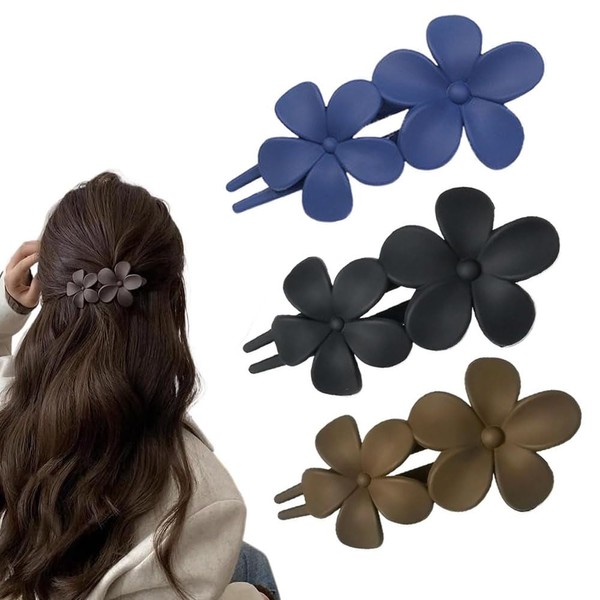Hair Claw Set of 3, Flower Hair Clip, Hair Arrangement,