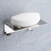 Soap Dish Holder,2 Pcs Stainless Steel Soap Dishes，Wall Mounted Bar