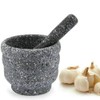 Black Resin Mortar & Pestle Spices Crusher Herbs Grinder Crushing