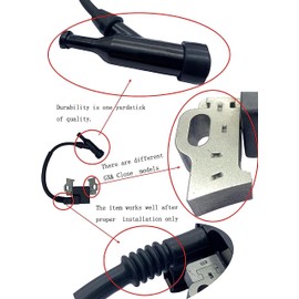 YAMAKATO 30500-Z5T-003 Four Prong Ignition Coil Module w/ 4 pin Connector for Honda GX340 GX390 GX240 GX270 OEM 30500Z5T003