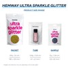 Hemway Ultra Fine / Extra Fine Sparkle Glitter 100 g