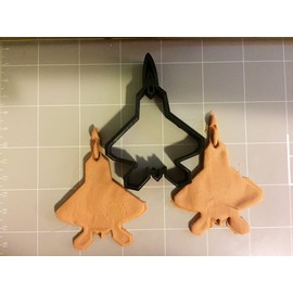 Top View Military Aircraft Cookie Cutter