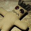 Darko Doll Raw - Voodoo Doll with Needle and Ritual