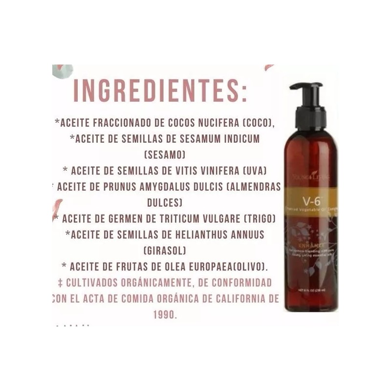 Young Living Complejo Mejorado D Aceites V6 Young Living, Aceite
