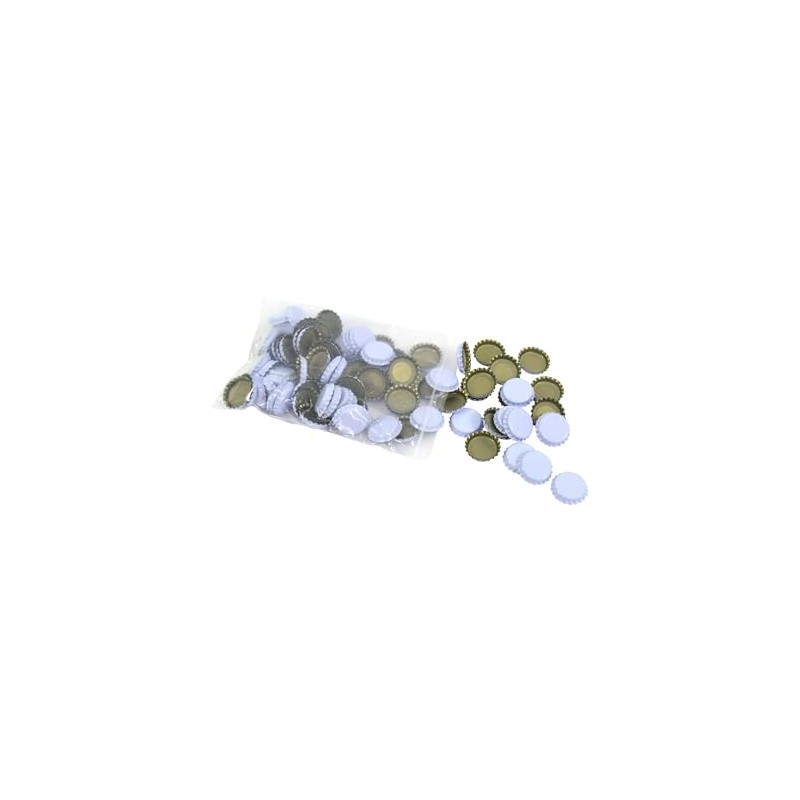 ERPEL 100 White Bottle Caps - Small Pack