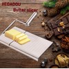 JIEOADOU Cheese Slicer Set Includes 5 Durable Stainless Steel Wire