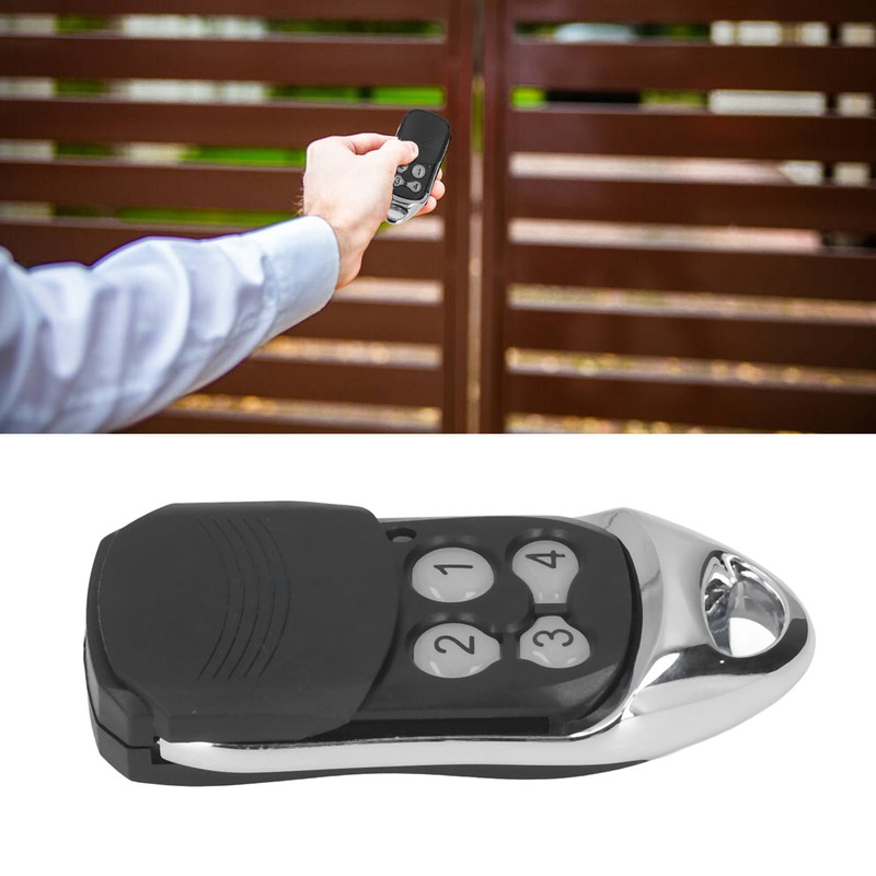 433MHz Garage Door Opener Remote Control Keychain 100m Wireless Transmission