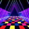 UNICORN ELEMENT Neon Dance Floor Light Up Dance Floor UV