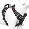 Timos Dog Harness,NO Need Go Over Dogs Head 3 Snap