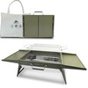 Charmline 20x14 inches Big Portable Charcoal Grill, Compact Grill with
