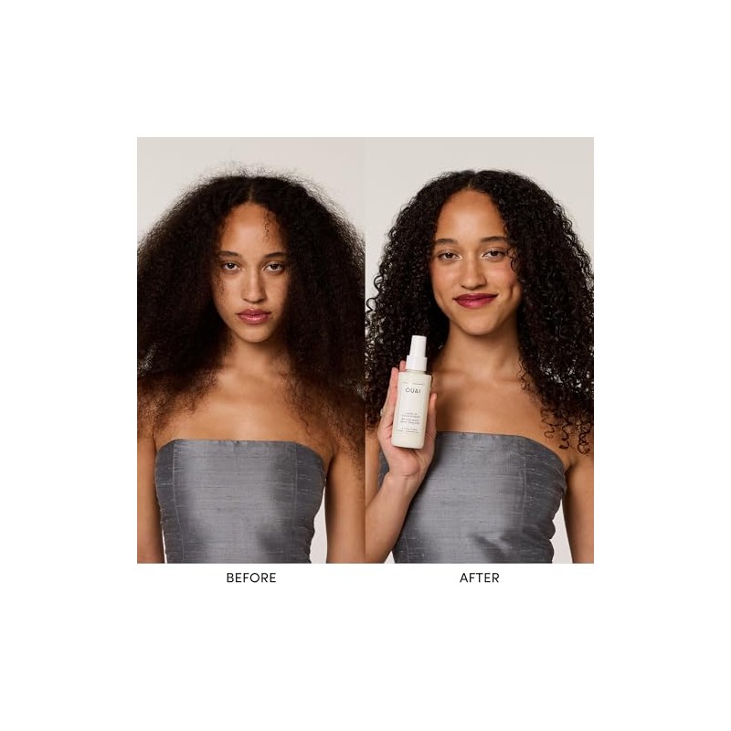 OUAI Full Size Leave In Conditioner & Deluxe Size Wave