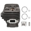 44.7mm Piston Chainsaw Cylinder Piston Ring Hardware Tool Accessories Fit