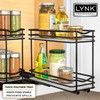 LYNK PROFESSIONAL® Pull Out Spice Rack Organizer for Inside Kitchen