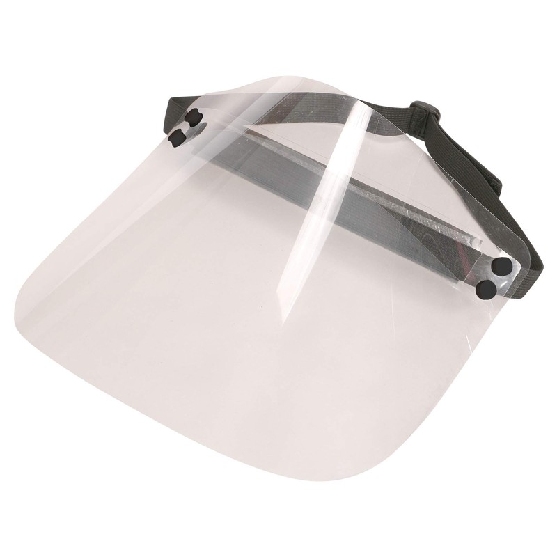 Kajimeiku Face Shield 6553 White Japan F (Free Size), white