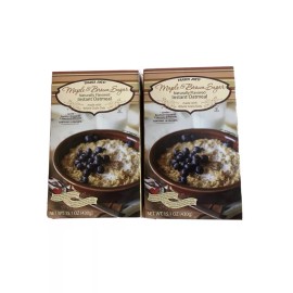 Trader Joe's 2 X Trader Joe's Maple Brown Sugar Naturally Flavored Instant Oatmeal 15.1 oz/P