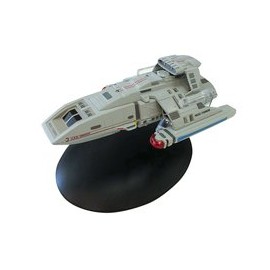 Eaglemoss Collections USS Orinoco (NCC-72905) Danube-class Runabout Starfleet Model, 5.5" Metal, Portable, Adult, Collectible