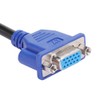 Female Dual Computer Monitor Extension Cable Adapter DMS 59 Pin