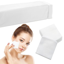 600 Piezas 2 x 2 Toallas Estéticas Desechables Toallitas Faciales No Tejidas Toallitas Estéticas Cuadradas Toallitas de Seda Spa Petite para Aplicación de Productos