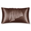 LULUSILK Silk Pillowcase, Washable, Silk Pillowcase, 16.9 x 35.4 inches