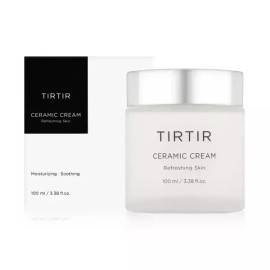 Tirtir 티르티르 도자기 크림 100ml - 수분 영양크림 스킨케어 기초 R TIRTIR Ceramic Cream 100ml - Hydrating Nourishing Cream Skincare Base R